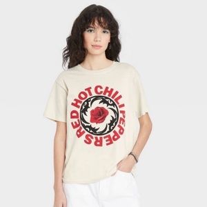 NWOT Red Hot Chili Peppers Short Sleeve T Shirt